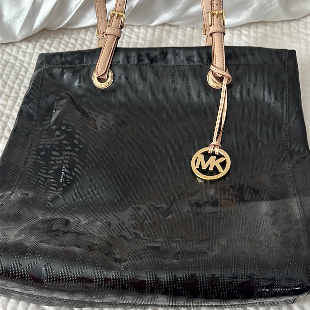 NWT Michael Kors Black Tote Bag